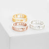 Custom engraved ring in silver, gold, rose gold by TrulyMine
